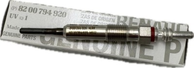 Nowa свеча накаливания renault megane iii scenic iii 1.9 dci оригинальный номер 8200794920 фото №1