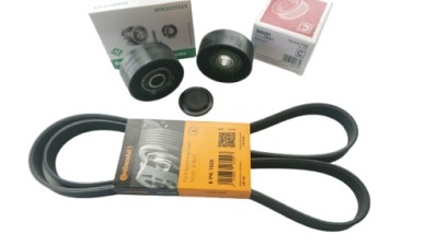 Ремень conti + ролики vw transporter t5 t6 2.0 tdi фото №1