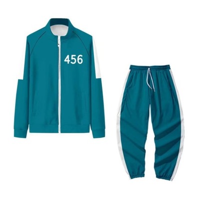 Squid Game Dres Komplet Sportowy Bluza Strój 067