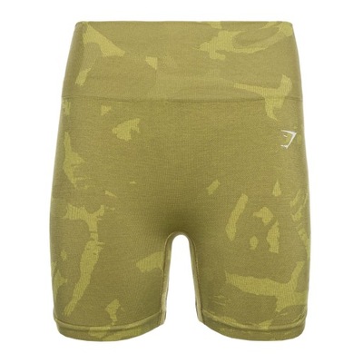 Spodenki treningowe damskie Gymshark Adapt Camo Savanna Seamless green L