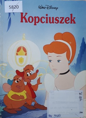 KOPCIUSZEK WALT DISNEY