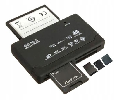 CZYTNIK KART USB MICRO SD SDHC SDXC XD AK219A