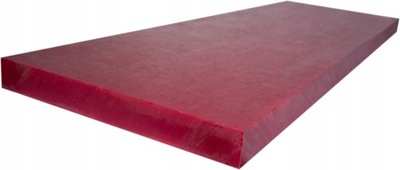 Płyta poliamid PA6-G+olej czerwona 15x45x250 mm
