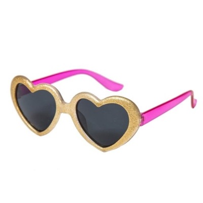 Rockahula Kids okulary przeciwsłoneczne dla dziewczynki 100% UV Glitter Hea