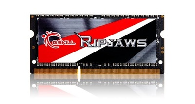 Pamięć RAM G.SKILL Ripjaws F3-1600C9D-16GRSL (DDR3 SO-DIMM; 2 x 8 GB; 1600