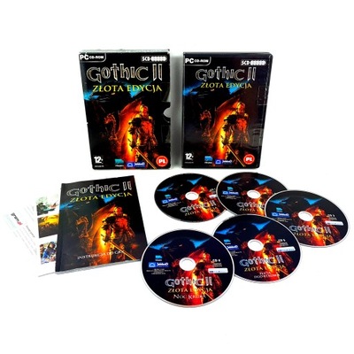 GOTHIC II 2 ZŁOTA EDYCJA PC WYDANIE PL