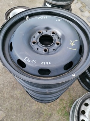 LLANTAS MINI ONE COOPER 5X112 5,5X15 ET46 COMO NUEVO  