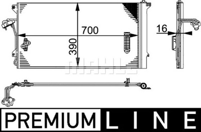 AC659000P/MAH КОНДЕНСАТОР BEHR PREMIUM LINE