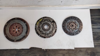 Peugeot 5008 i 1.6 hdi 09r- сцепление полный двухмассовый маховик прижим диск фото №1