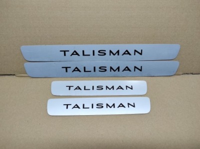 Накладки пороговые renault talisman комплект фото №1