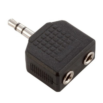 ADAM HALL 7556 ADAPTER TYPU Y 2X JACK STEREO 3,5MM