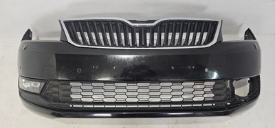 Бампер перед передній skoda rapid 5ja lift 17-19 фото №1