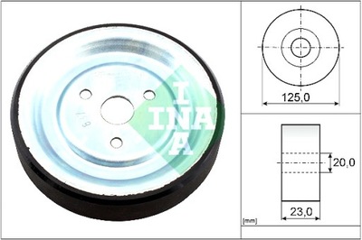INA КОЛЕСО ШКИВ НАСОСА ЖИДКОСТИ CHŁODZĄCEJ DS DS 3 DS 4 DS 4 II DS 5 DS