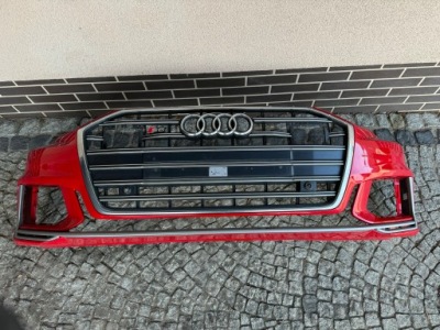 Audi a6 s6 c8 2018- pdc бампер передній перед фото №1