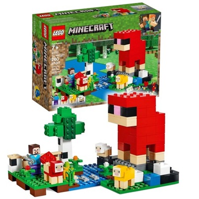 Klocki Lego Minecraft Hodowla owiec Maincraft