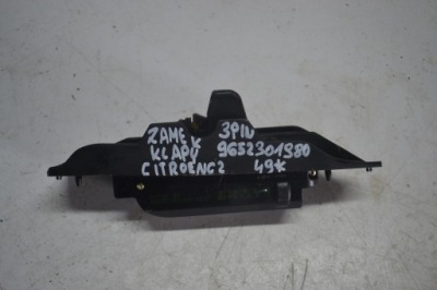 Замок кришки багажника 3 pin citroen c2 9652301980 фото №1