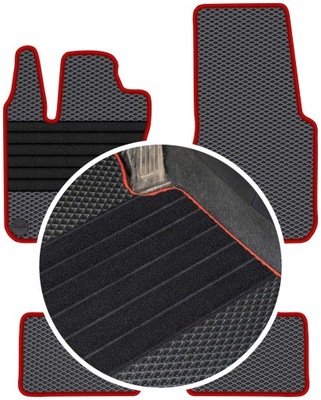 SMART FORFOUR II 2014-2020 MATS RUBBER FOR AUTO EVA ETERNITY  