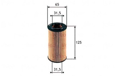 FILTRO ACEITES AUDI A1 A3 Q3 SEAT EXEO VW GOLF VI  