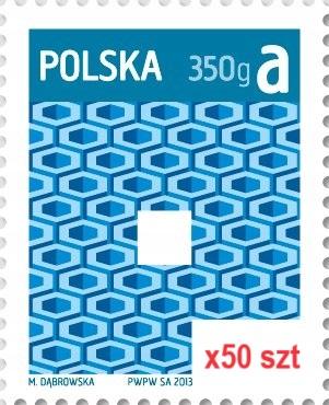 Aktualne znaczki pocztowe o wartości 290 zł, Poczta Polska