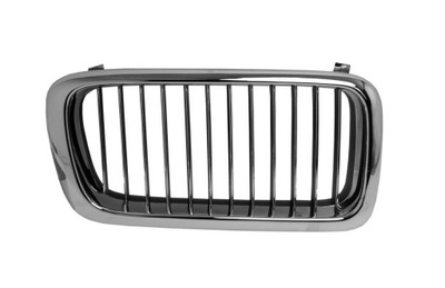 NERKA ATRAPA GRILL BMW 7 E38 94-98 PR CHROM CZARNA