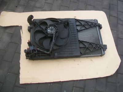 Радиатор +вентилятор audi a3 8l 1.9 tdi фото №1