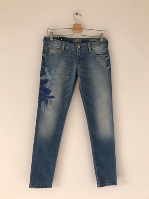 Guess jeansy S/M rurki skinny NOWE