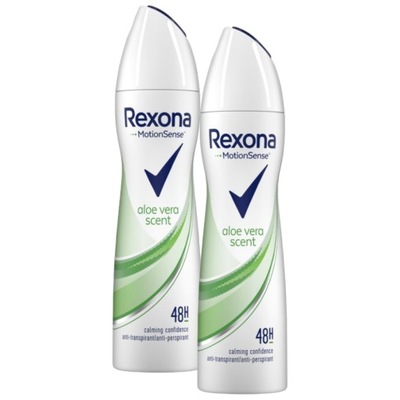 ZESTAW 2X REXONA ALOE VERA ANTYPERSPIRANT 150ML