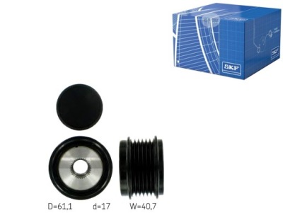 Skf шків генератора audi a3 a4 a4 allroad фото №1