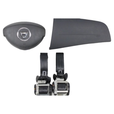 Dacia sandero приборная панель приборная панель консоль подушки безопасности ремни фото №1