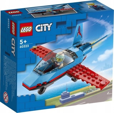 LEGO CITY 60323 SAMOLOT KASKADERSKI 5+ NOWY