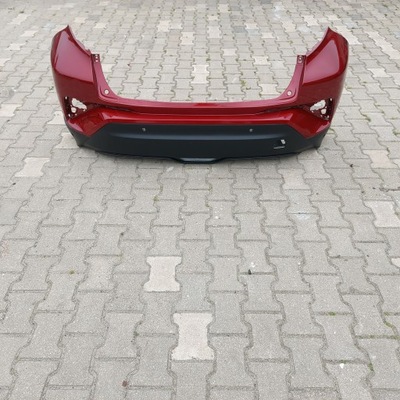 Бампер задний задняя toyota chr ch-r bordowy фото №1