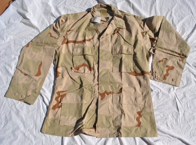nowa bluza wojskowa DCU desert LARGE LONG LL US ARMY RIPSTOP