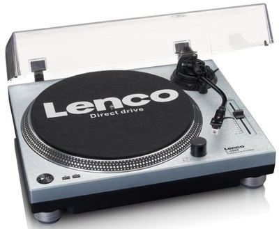 Gramofon Profesjonalny Hi-Fi Lenco L-3809 AUX USB AUDIO-TECHNICA
