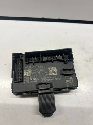 8w0959592 модуль двері audi a4 s4 b9 перед правий фото №1