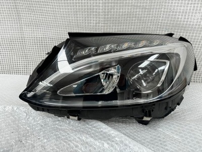 Mercedes cklasa w205 ліва лампа performance фото №1