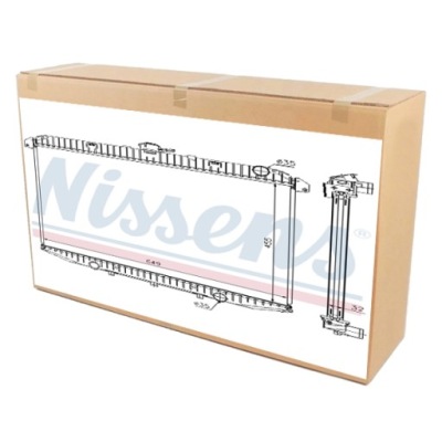 Nissens 62070a радиатор, система охлаждение двигателя фото №1