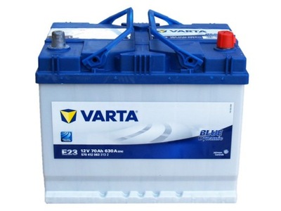 VARTA BLUE E23 70AH 630A P+