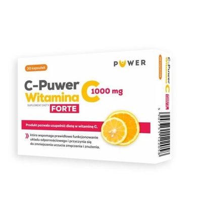Suplement diety Puwer witamina C kapsułki 30 szt.