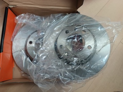 Диск гальмівна передня opel - 1676005280 фото №1