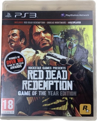 RED DEAD REDEMPTION GOTY płyta bdb+ komplet PS3