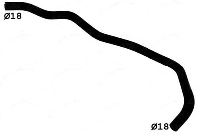 Sasic шланг радиатора alfa romeo mito 1.6 jtdm фото №1