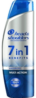 Head& Shoulders 7 in 1 szampon przeciwłupieżowy MULTI ACTION 225 ml