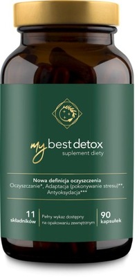 Suplement diety MyBestPharm My Best Detox 90 kapsułek