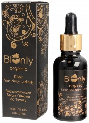 BIOnly Organic Eliksir Serum Olejowe Do Twarzy