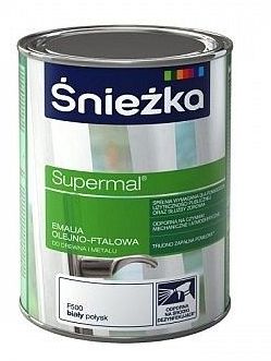 Śnieżka supermal drewna metalu Biały RAL 9003 5L