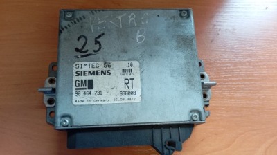 Блок управления двигателя opel vectra 2.0 90464731 фото №1