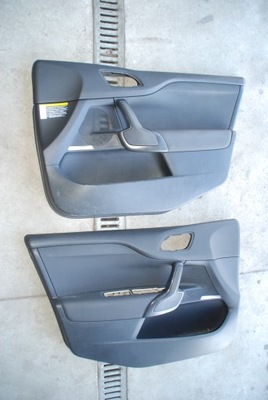 Обивка обшивка дверь l / p перед citroen ds4 фото №1