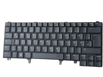 Klawiatura laptopowa niemiecka Qwerty DE do Dell E6220 E6230 E5420