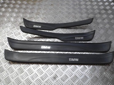 Молдинг накладка поріг перед задня bmw 3 e91 kpl фото №1