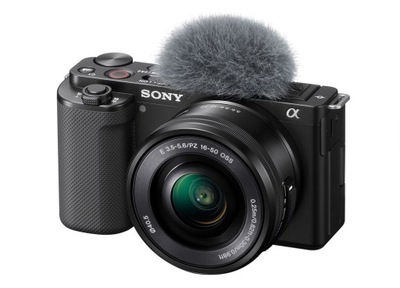 Aparat fotograficzny Sony ZV-E10 korpus + obiektyw 16-50mm | do vlogowania